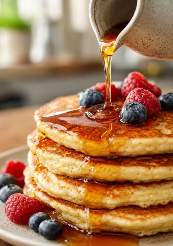 Tofu Protein Pancakes (High-Protein, Fluffy, and Easy)